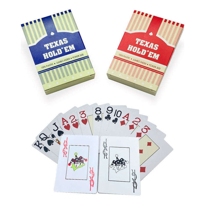 Set 2 Barajas de Poker Texas
