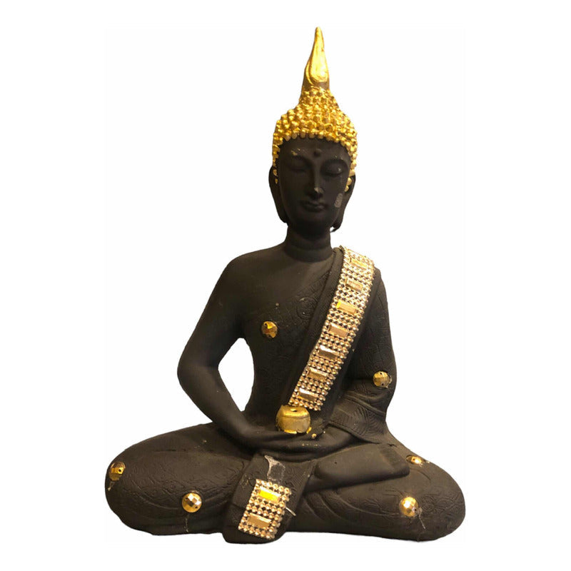 Buda Negro 25cm Negro