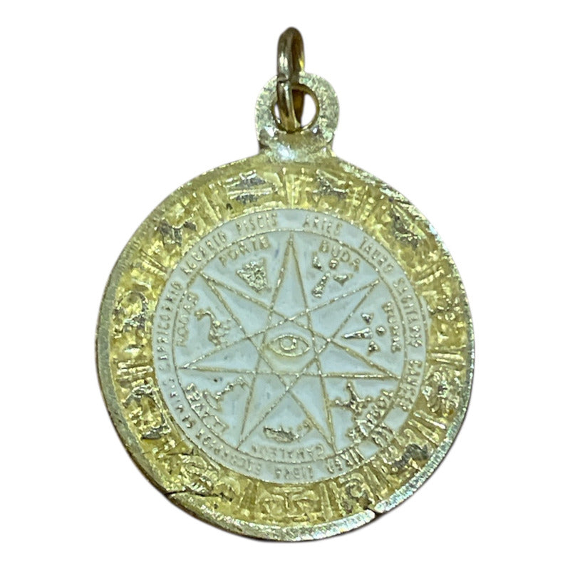 Dije Charm Hereje Estrella Zodiacal Brillante 25mm