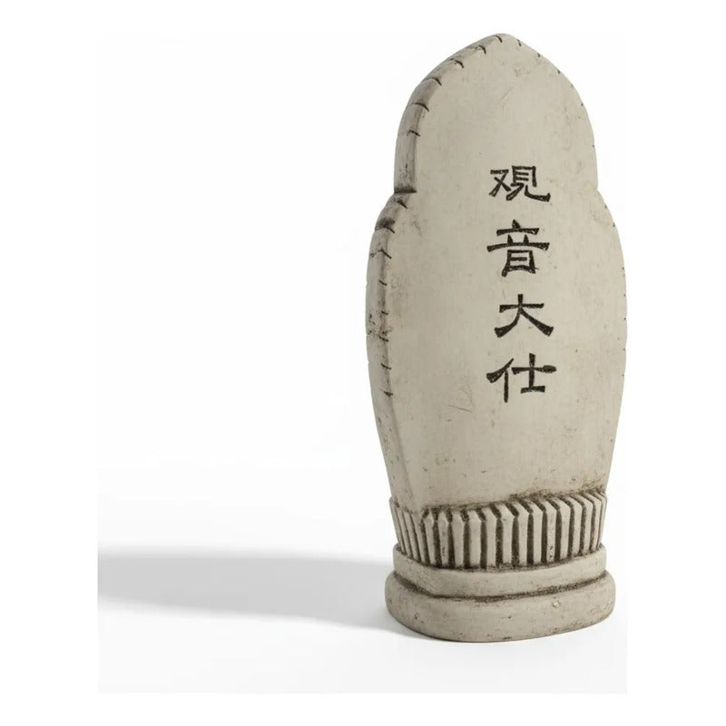 Figura Diosa Kuan Yin Resina 19 Cm Feng Shui Hueso