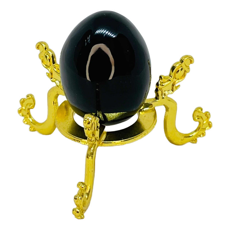 Huevo De Obsidiana Natural 5 Cm - Energía Y Bienestar