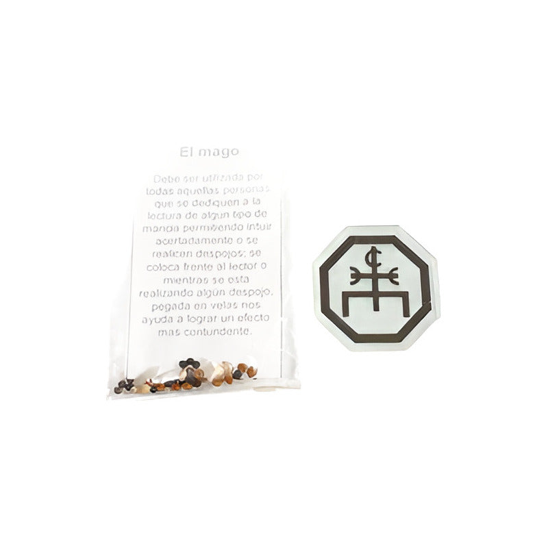 Tarot Marsella + Amuleto + Bolsa Para Tarot + Libro  13.4 Cm