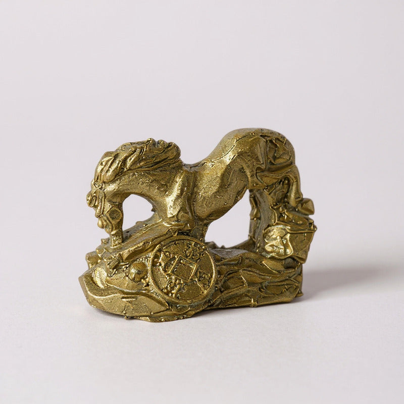 Caballo Año Chino Mini Figura De 3 Cm En Resina