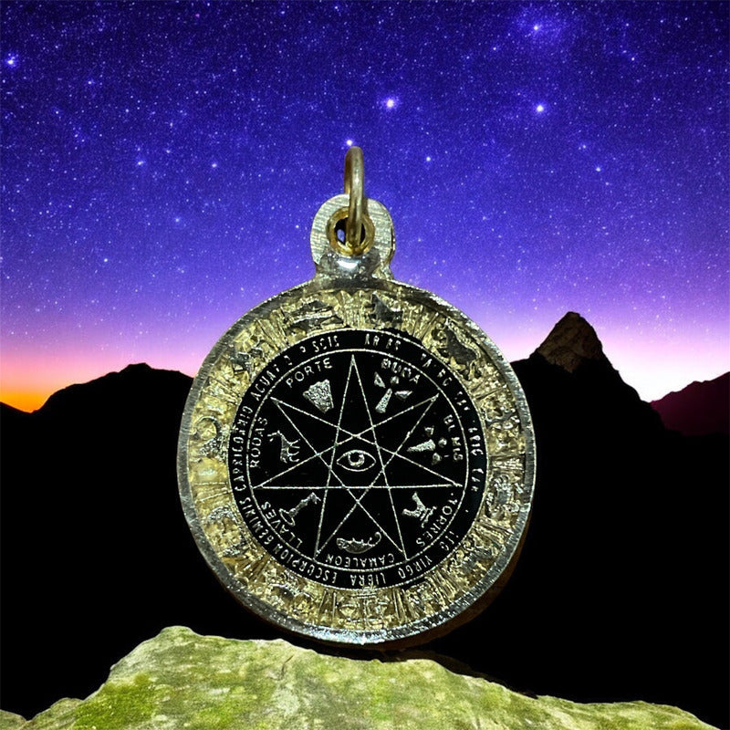Dije Charm Hereje Estrella Zodiacal Brillante 30mm