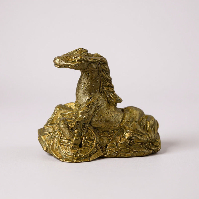 Caballo Año Chino Mini Figura De 3 Cm En Resina