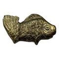 Carpa, Arowana, Pez Abundancia, Amuleto En Metal Feng Shui