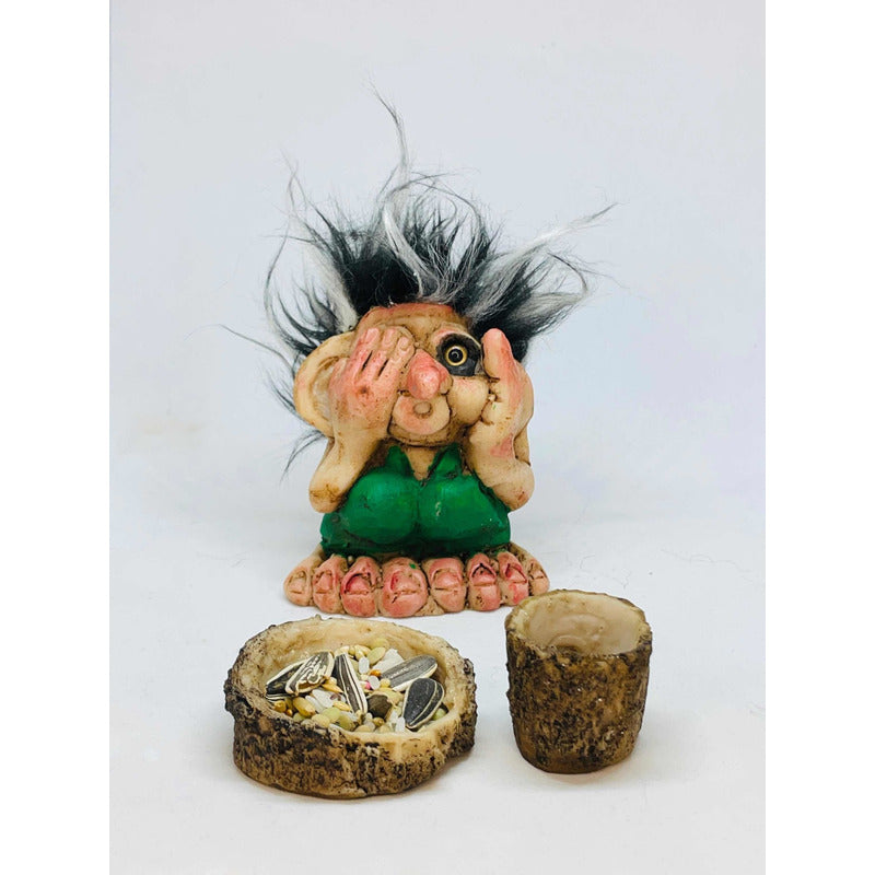 Troll Entendimiento 8 Cm Figura De Resina Nacional. Variado