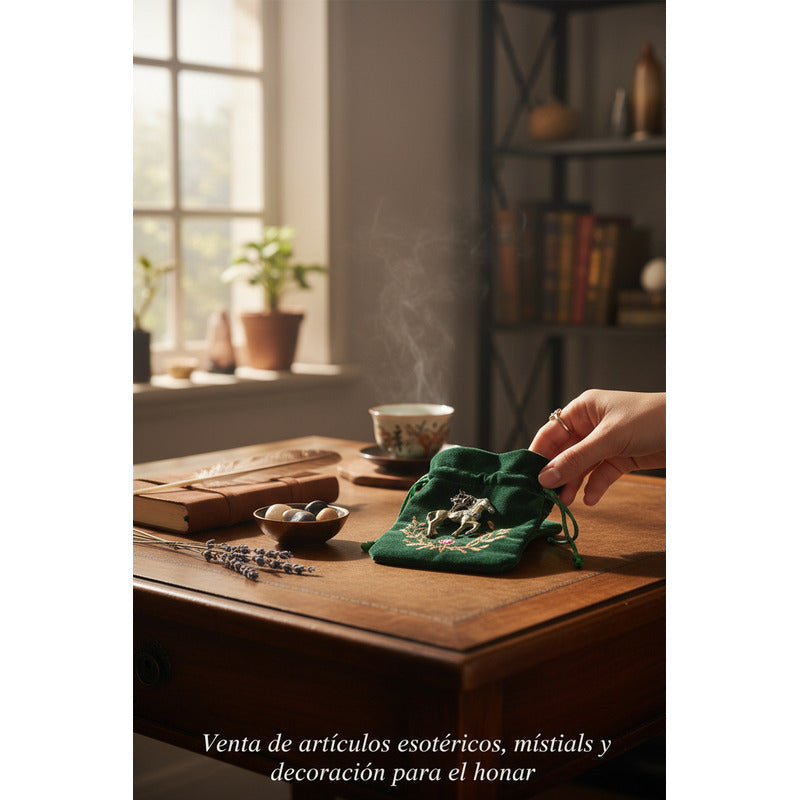 Caballo Con Mono O Mosca Amuleto Para Feng Shui 3 Cm Mosca