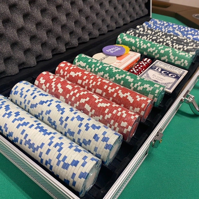 Maletin de 500 Fichas de Poker