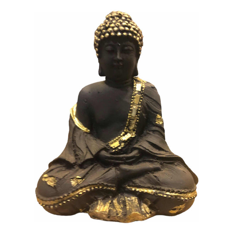 Buda Tapete Negro 13x9x6 Negro