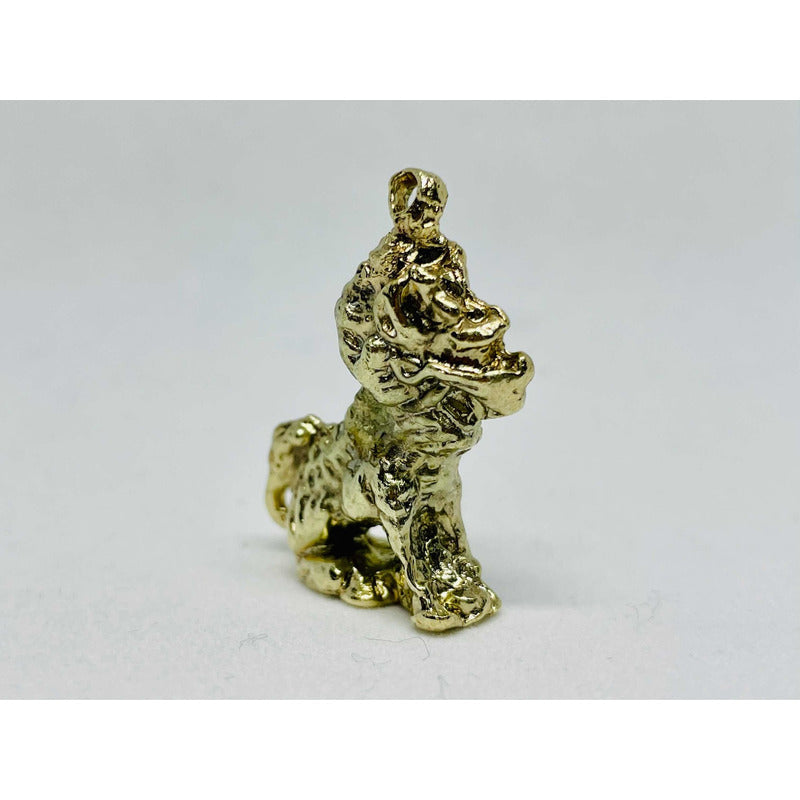 Chilin Feng Shui Dorado de Metal | Amuleto de Protección