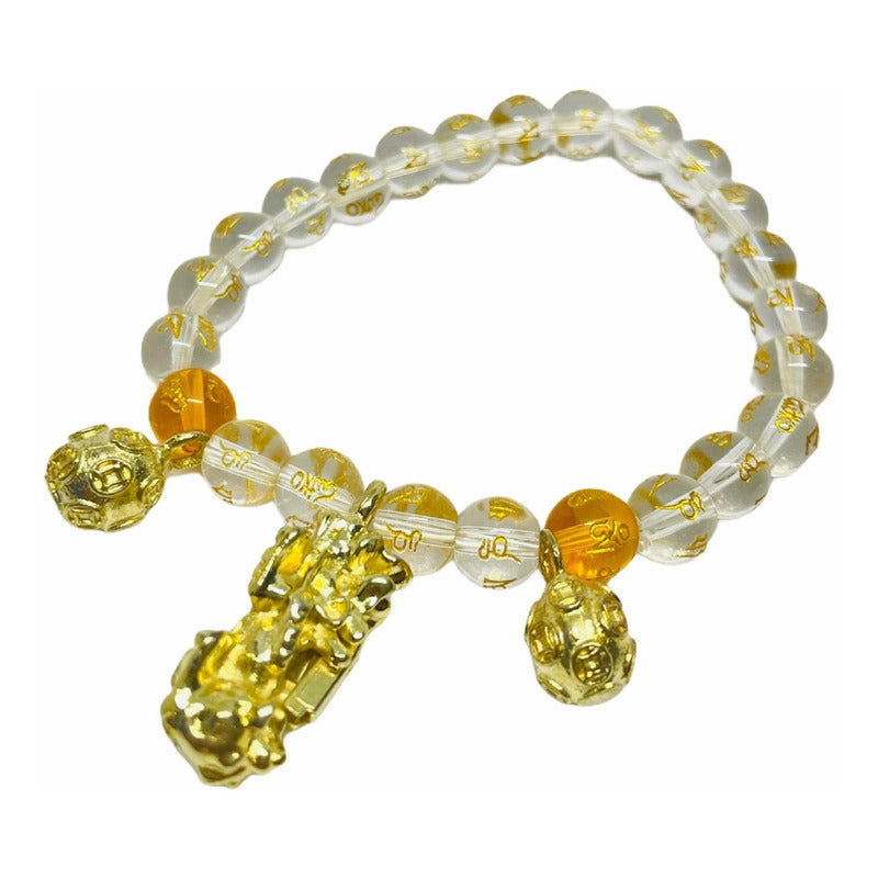 Pulcera Piyao Protección Feng Shui Pixiu Elástica 8-10cm