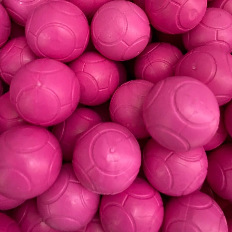 10 Pelotas de Futbolito Balón Rosa