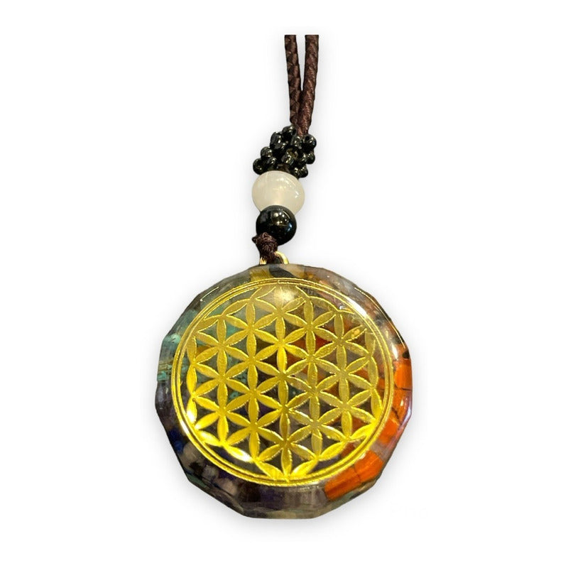 Collar Orgonita Meditación Sanación Electromagnético