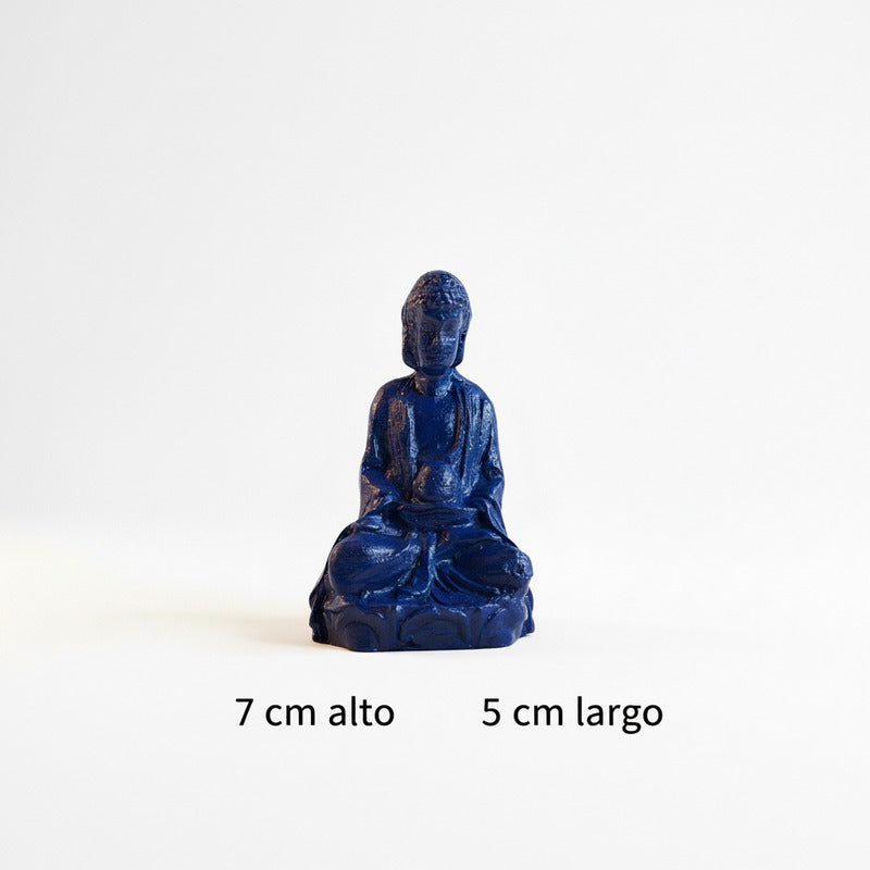 Buda Figura De Resina Miniatura De 7 Cm De Alto