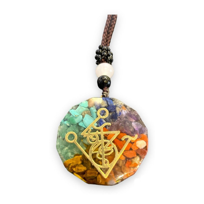 Collar Orgonita Meditación Sanación Electromagnético