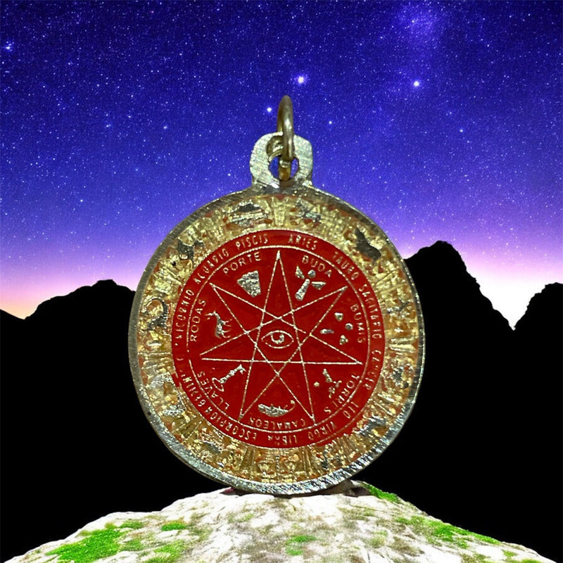 Dije Charm Hereje Estrella Zodiacal Brillante 25mm