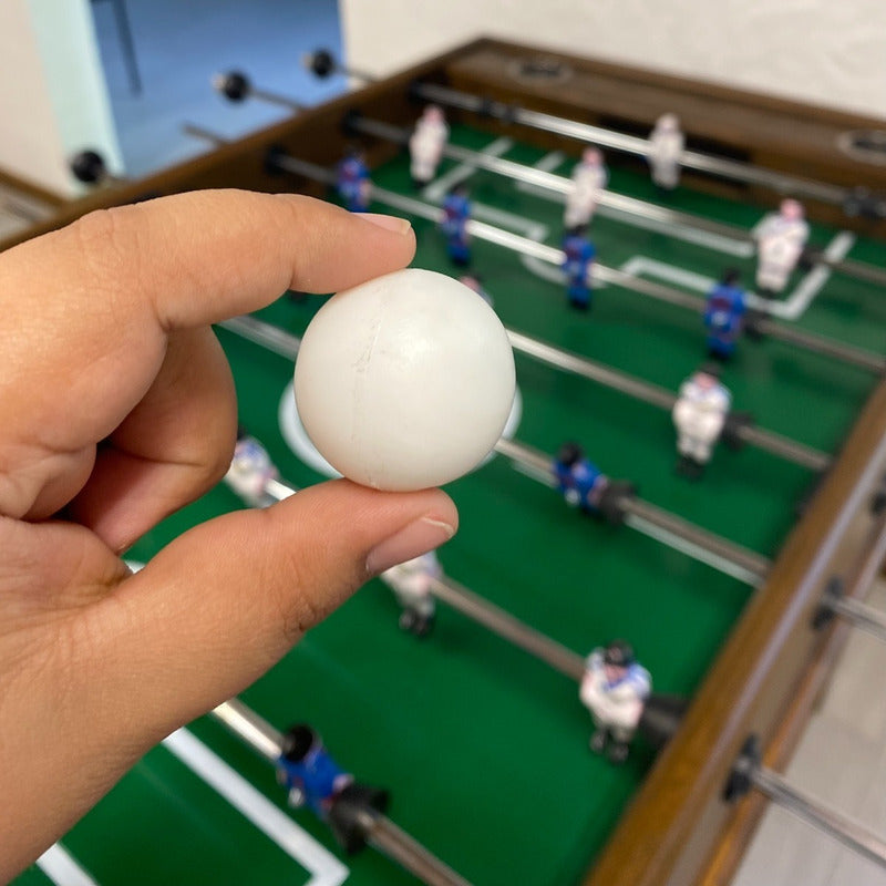 10 Pelotas de Futbolito Blancas