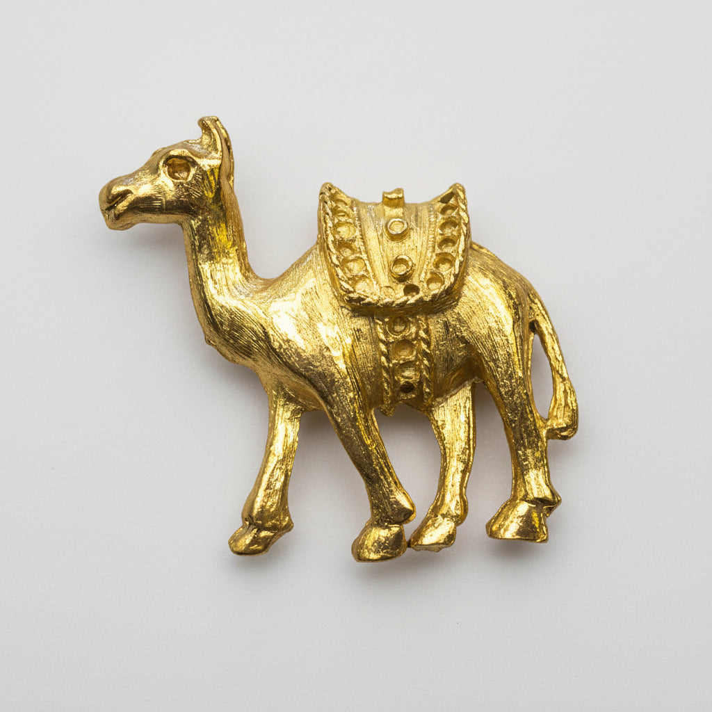 Camello De Metal Amuleto Del Feng Shui