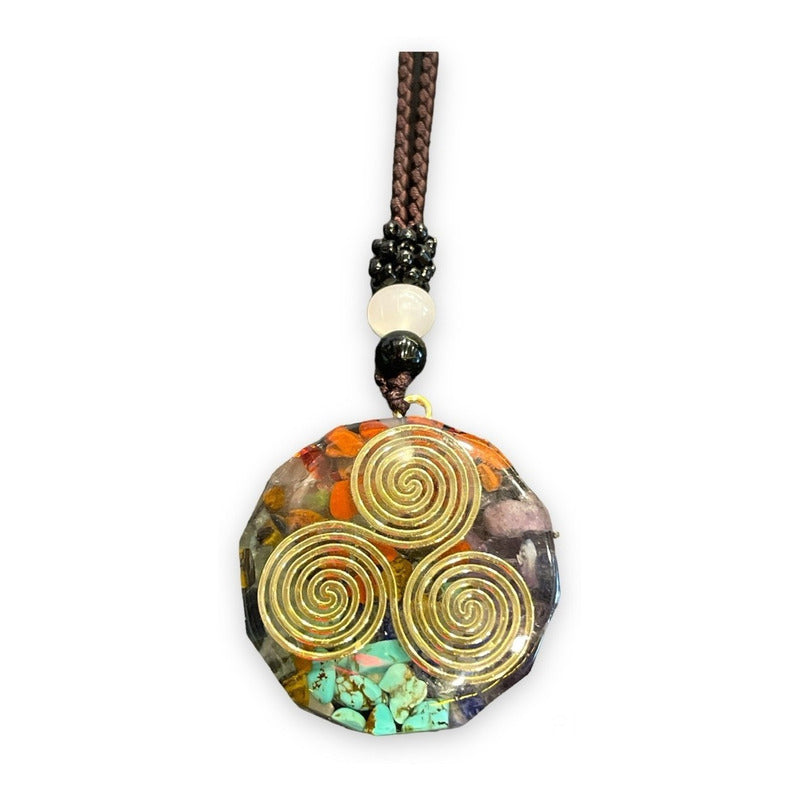 Collar Orgonita Meditación Sanación Electromagnético