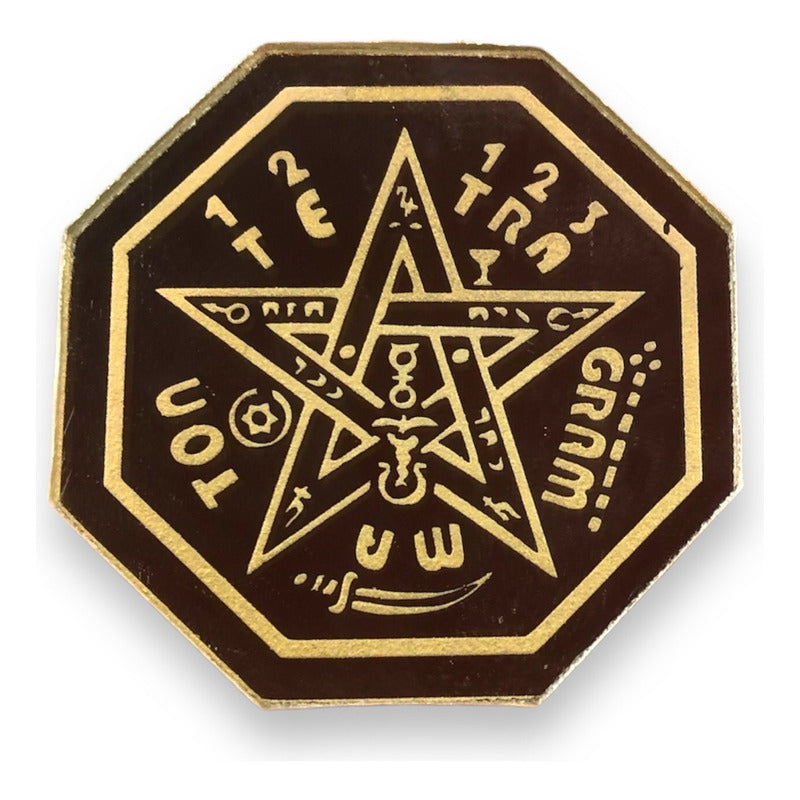 Tetragramaton 15cm Espejo Grabado