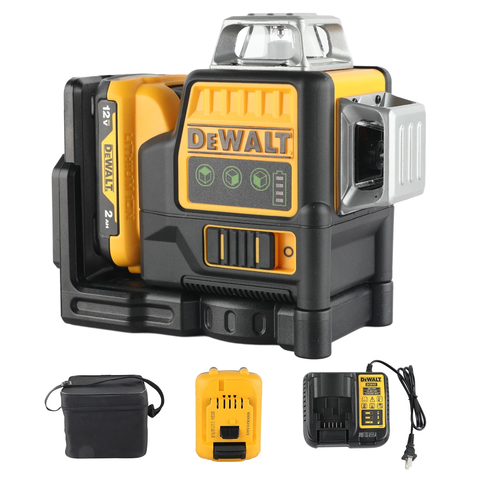 DeWalt DW089LG 12 - Línea 3 - Lado 360 °