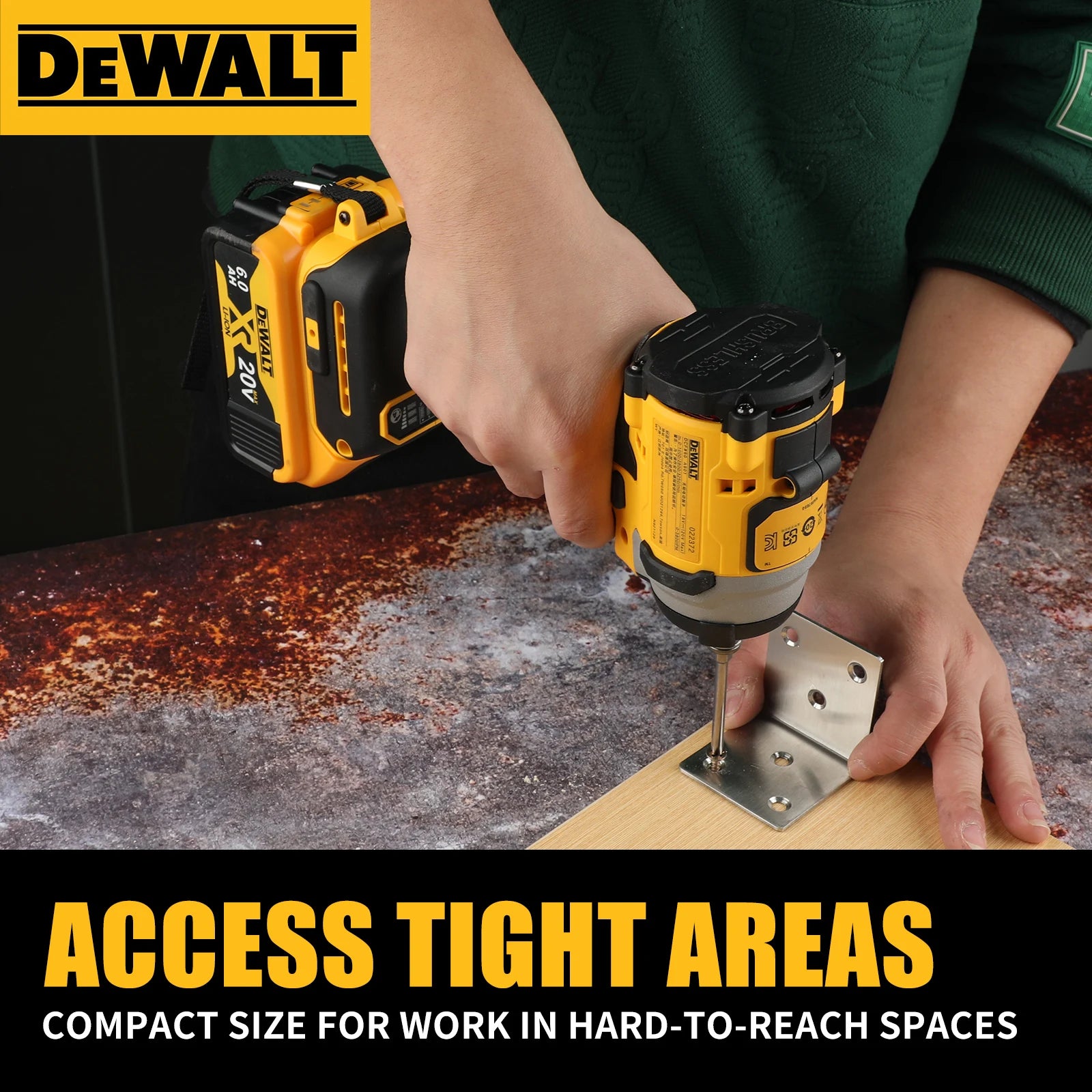 Dewalt DCF850 taladros de impacto inalámbrica 20 v