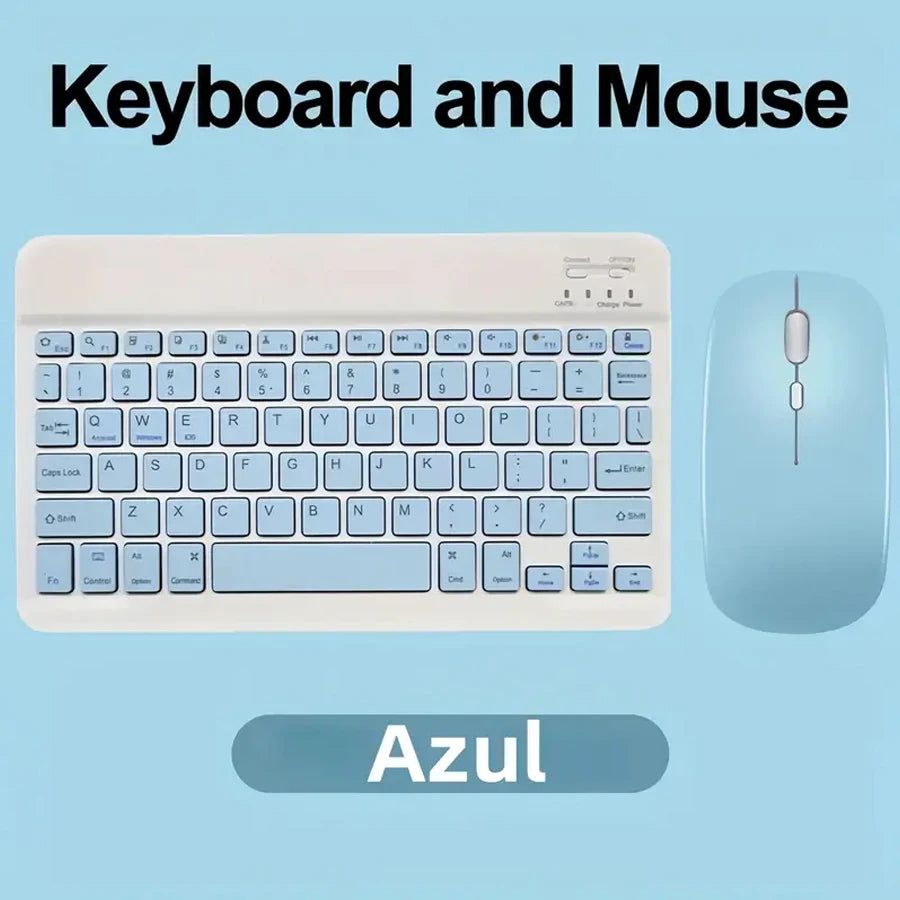 teclado y ratón inalámbrico portátil,