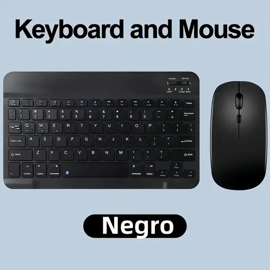 teclado y ratón inalámbrico portátil,