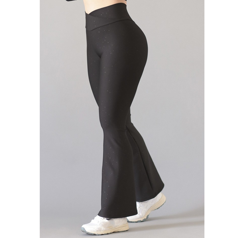Legging Deportivo Lycra Colombiana Galasport Elite Neo Tinto