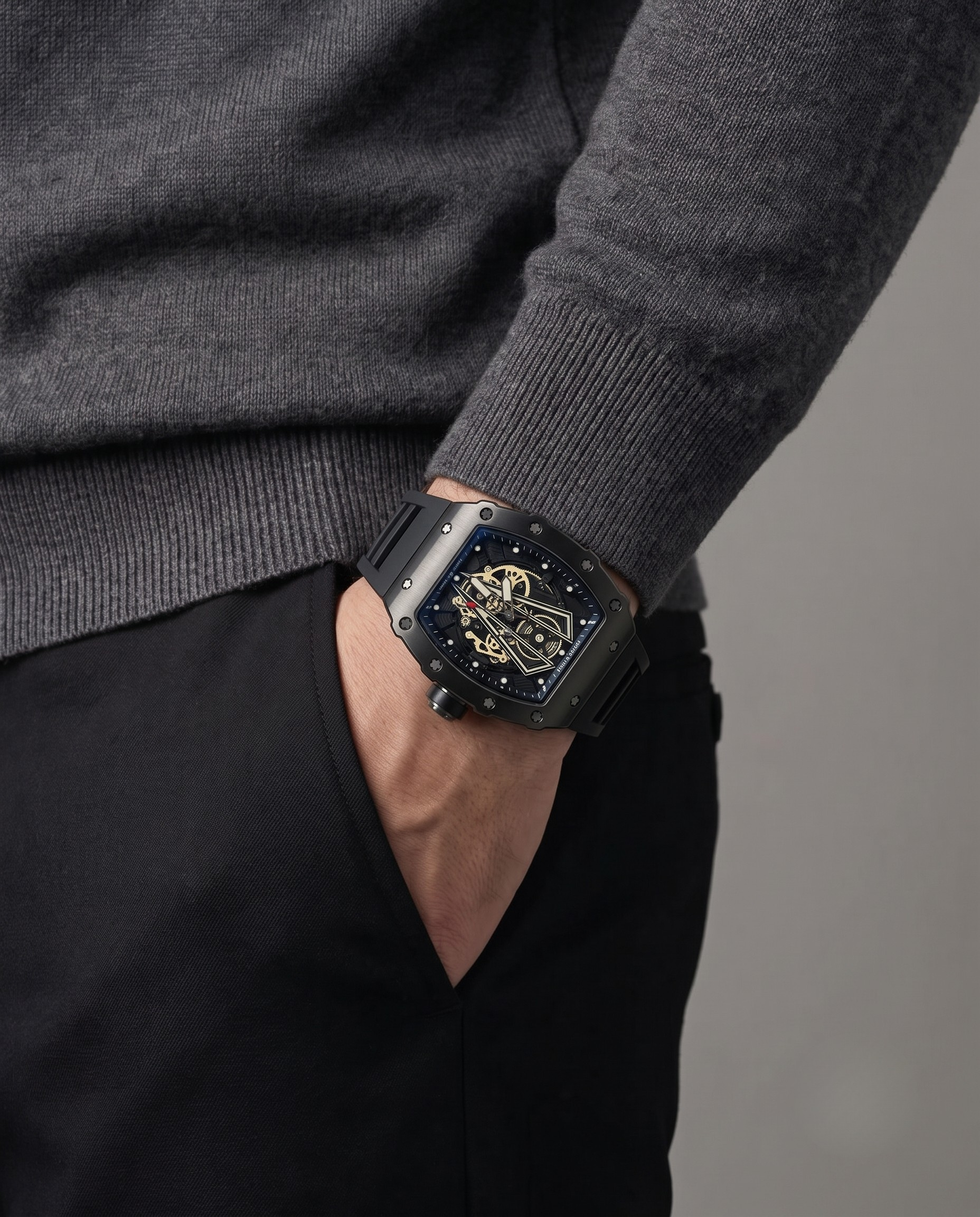Reloj RM Negro