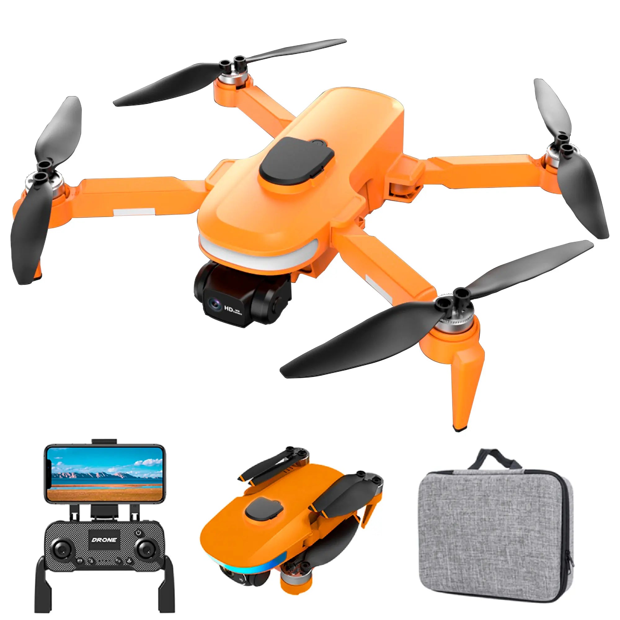 Drone Vak 955 Doble Camara GPS 4k Video Control 500m