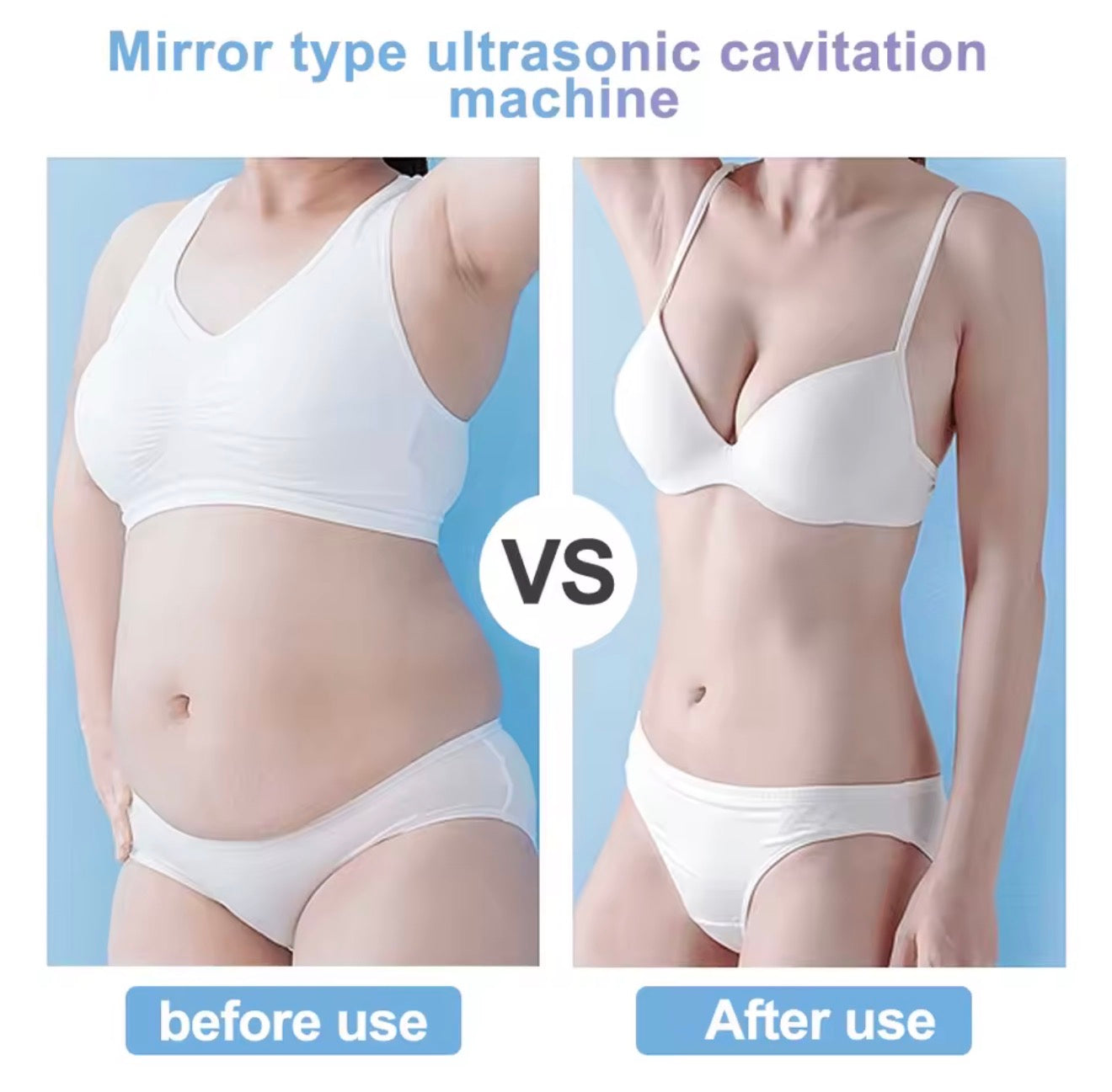 4 en 1 cuidado Facial 40K cavitación Lipo adelgazante