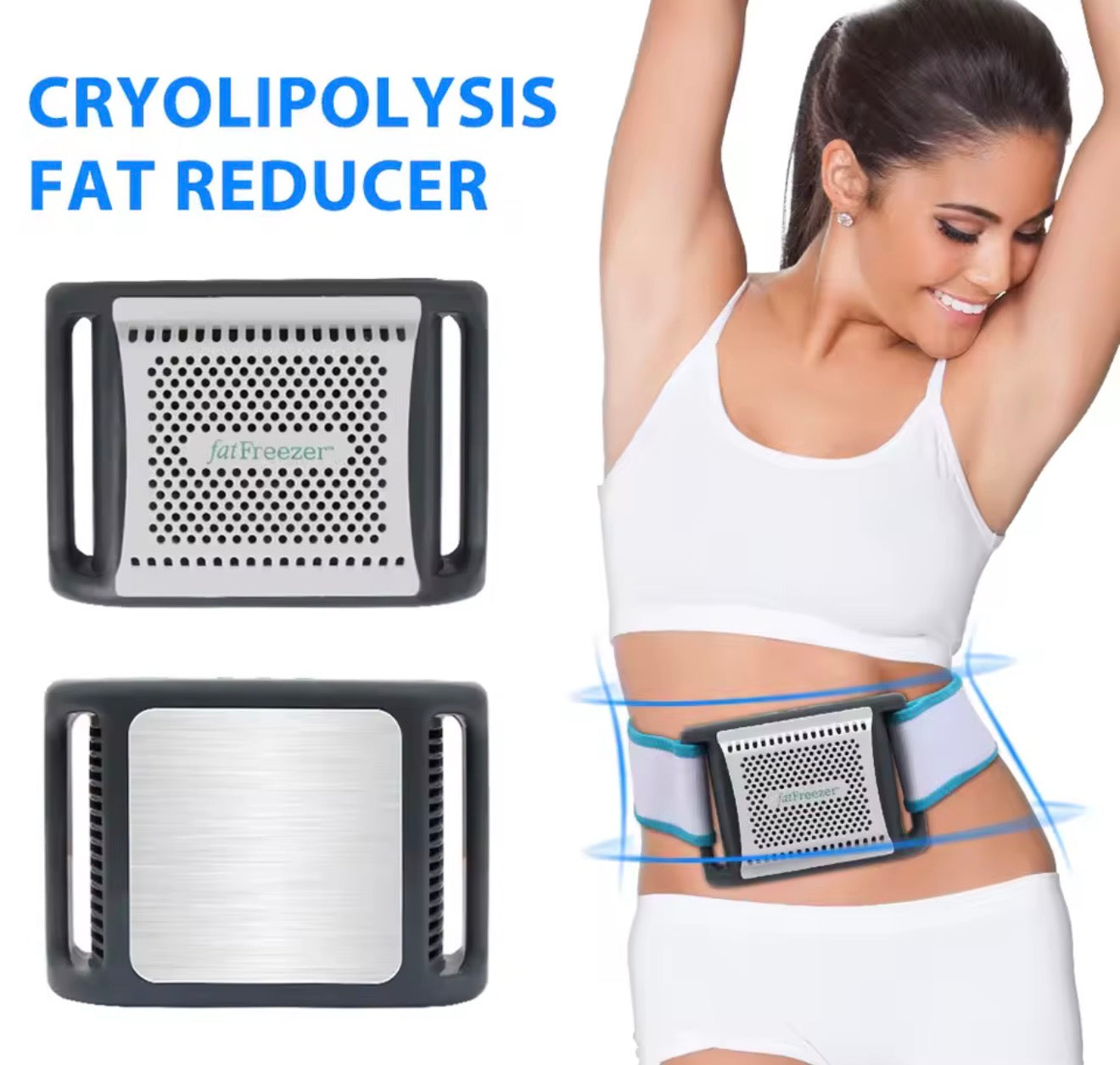 Máquina de crioterapia anticelulítica para perder grasa, compresa fría, eliminador de grasa