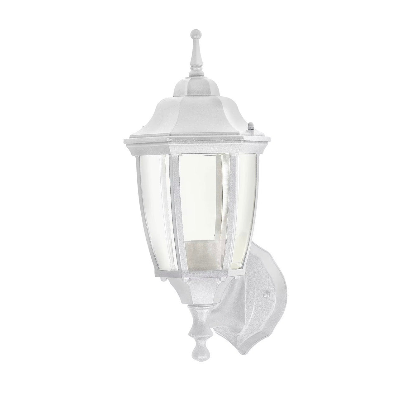 Lámpara de Pared Exterior Volteck LAIT Farol 1xE26 – Blanco y Negro