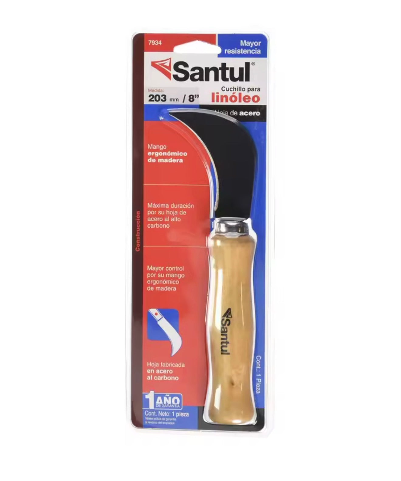 Cuchillo de 7 1/2" 19cm Para Linóleo,