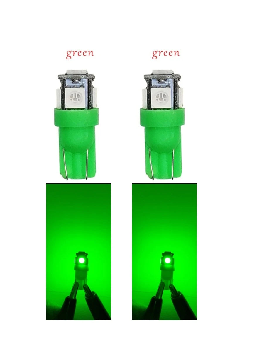 Focos LED T10 tipo pellizco para coche o moto universales