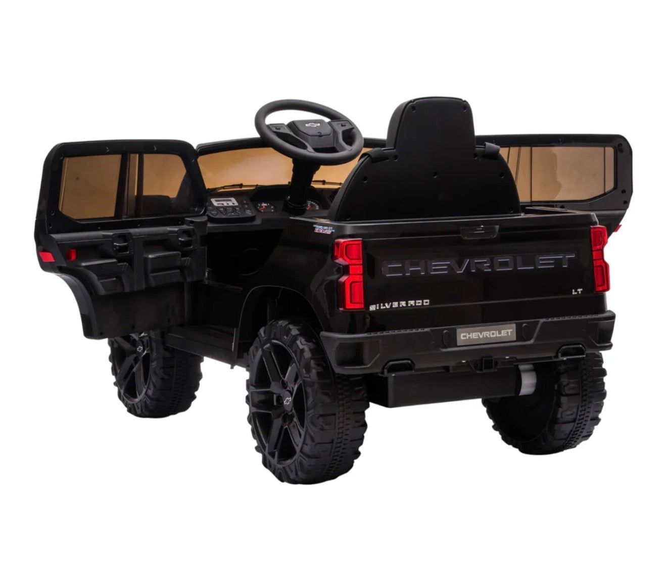 Camioneta Electrica Montable Chevrolet Silverado Luces Led