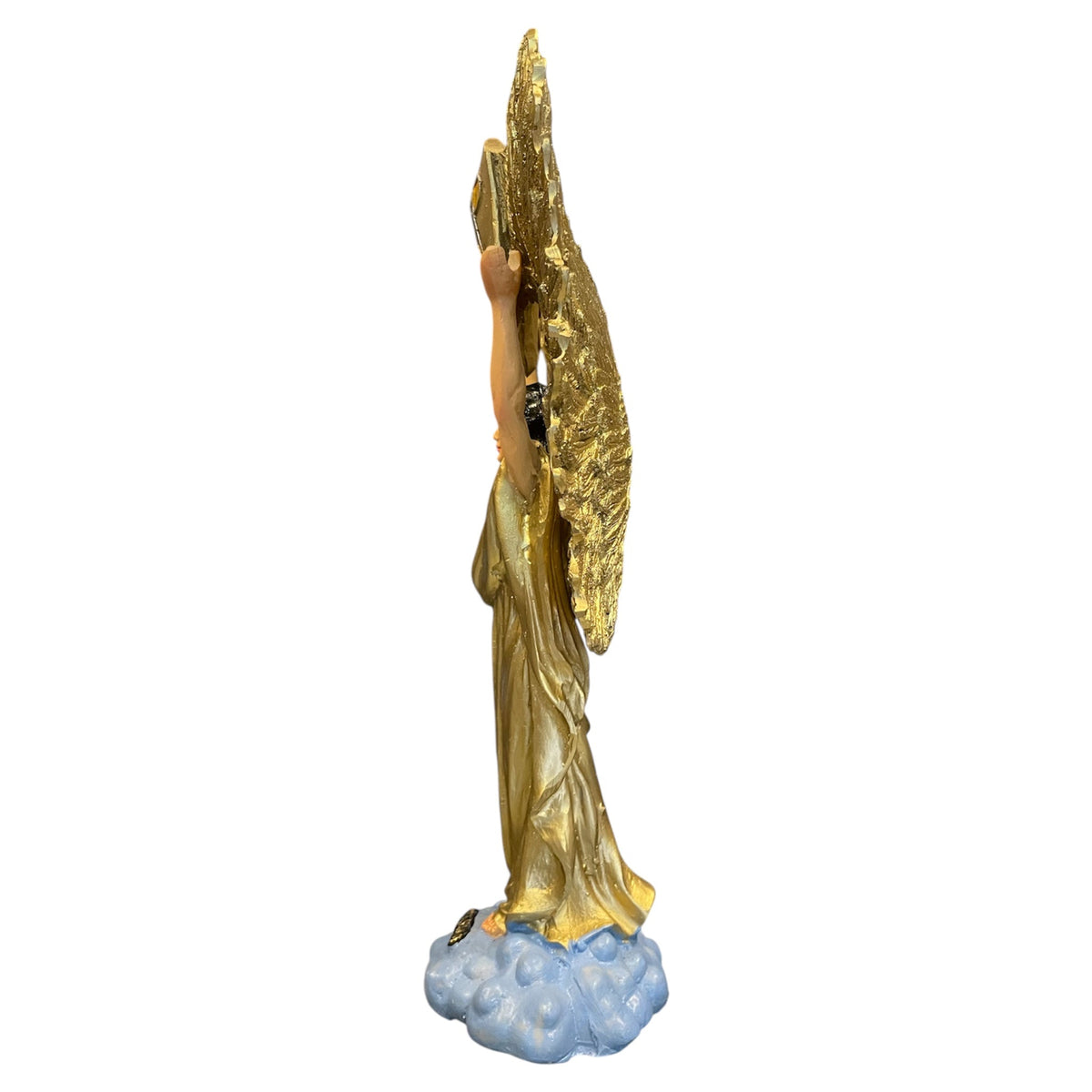 Metatron Arcangel Resina Nacional Pintado A Mano 32 Cm