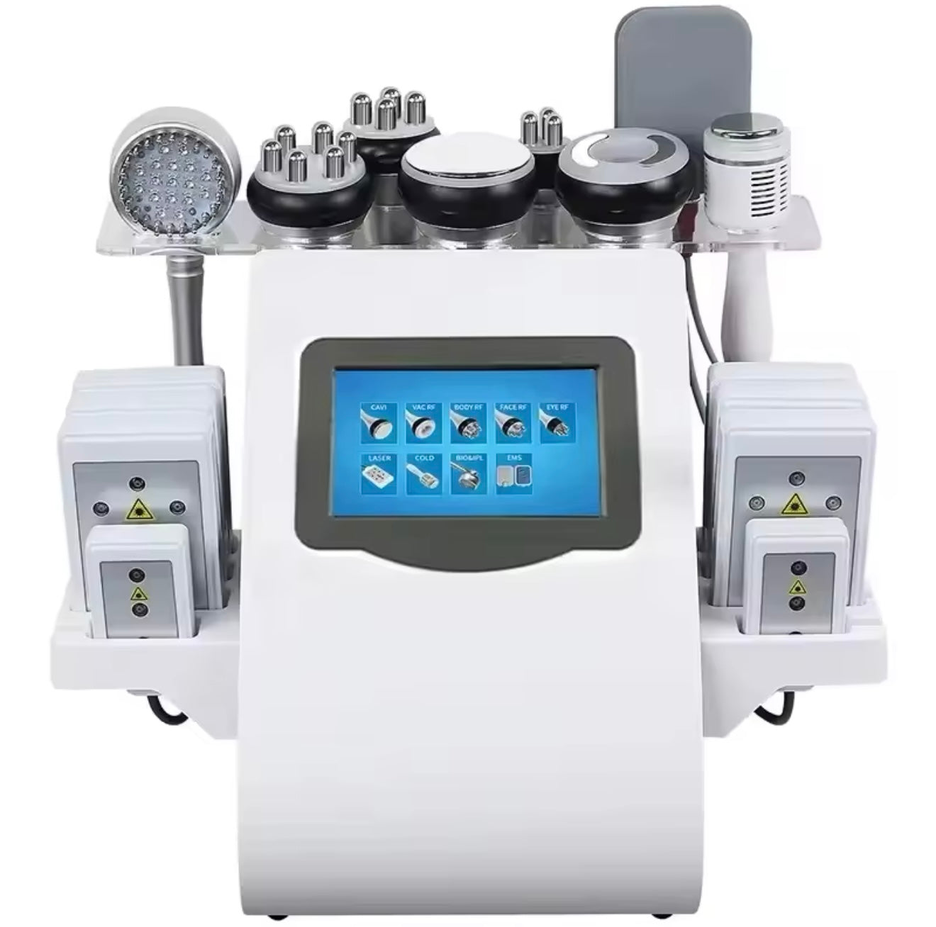 Máquina 9 en 1 de Cavitación 40K con Radiofrecuencia y Lipo Láser