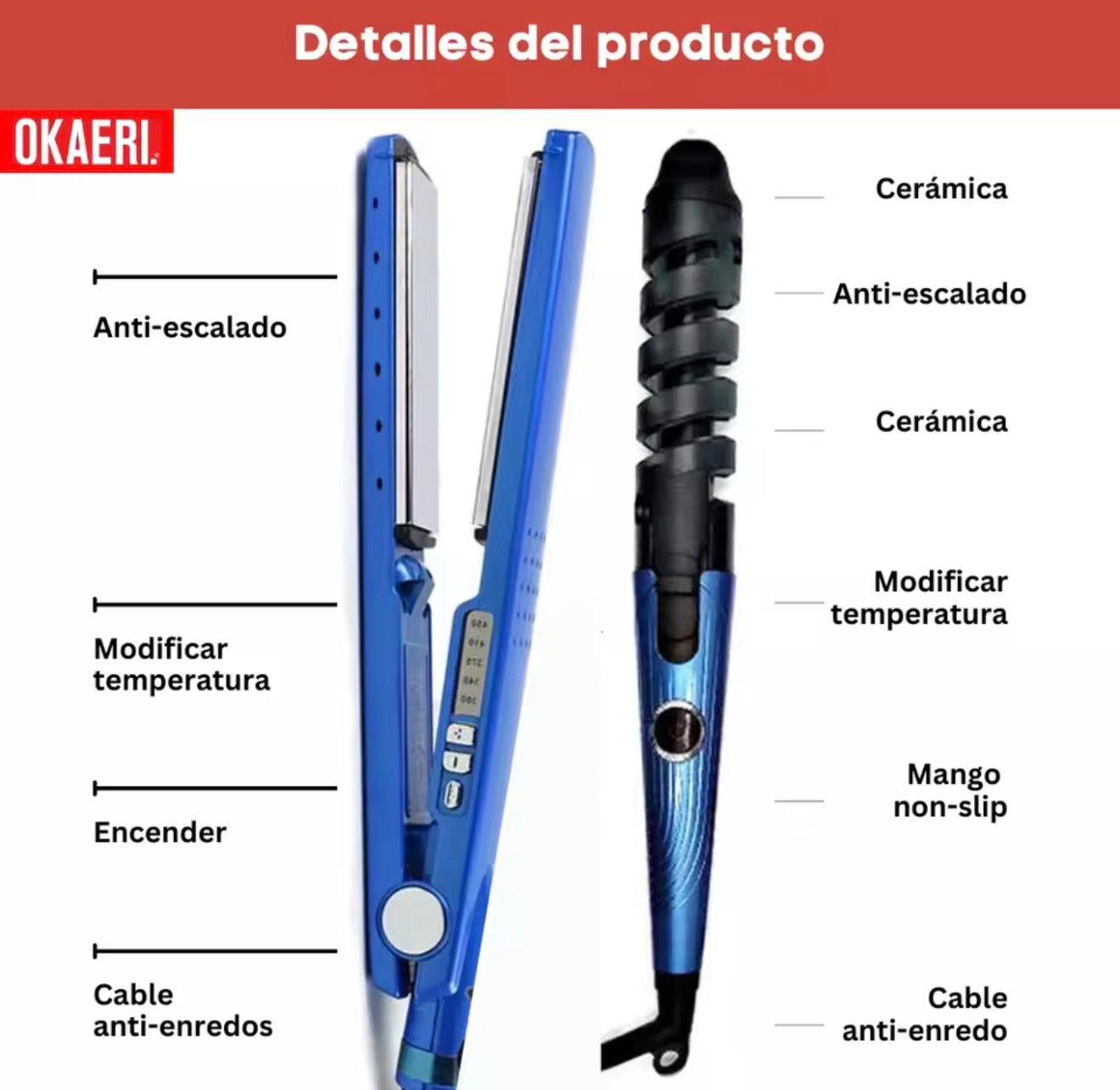 Plancha para el pelo