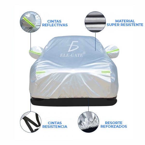 Cubierta Funda Protector Impermeable Con Reflectantes 4.7M