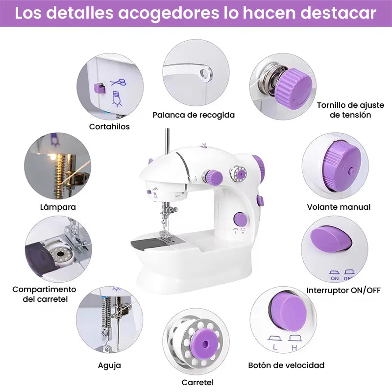 máquina de coser pequeña