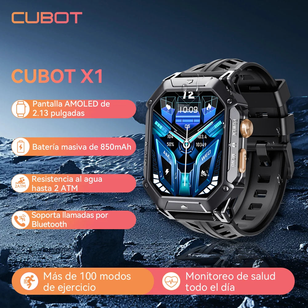 reloj inteligente deportivo resistente al agua