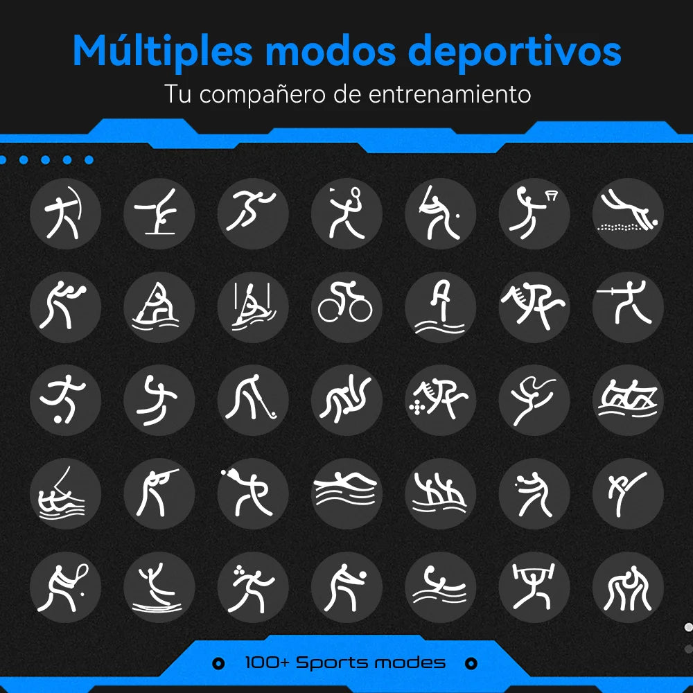 reloj inteligente deportivo resistente al agua