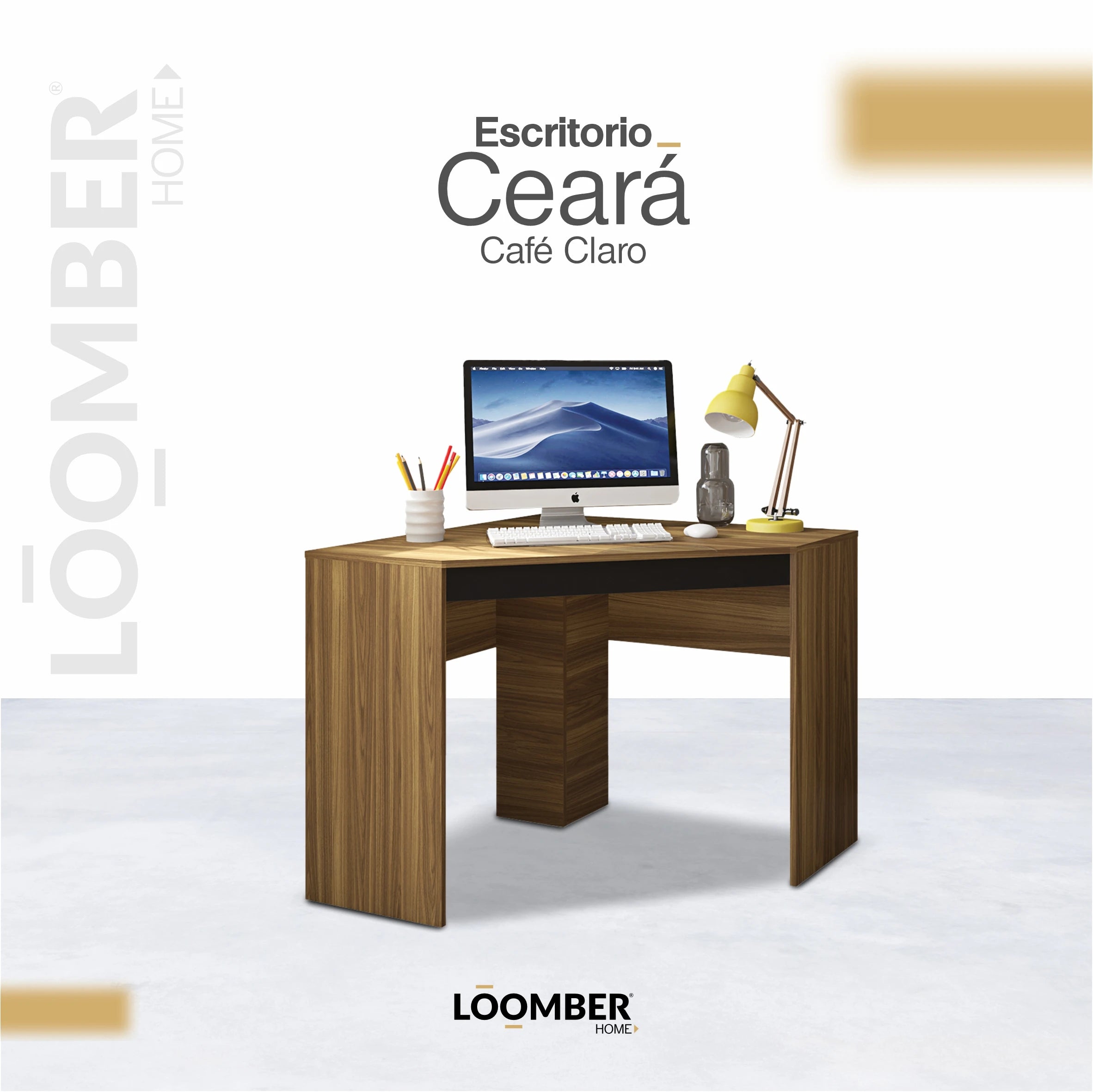 Escritorio Ceará Café Claro Loomber