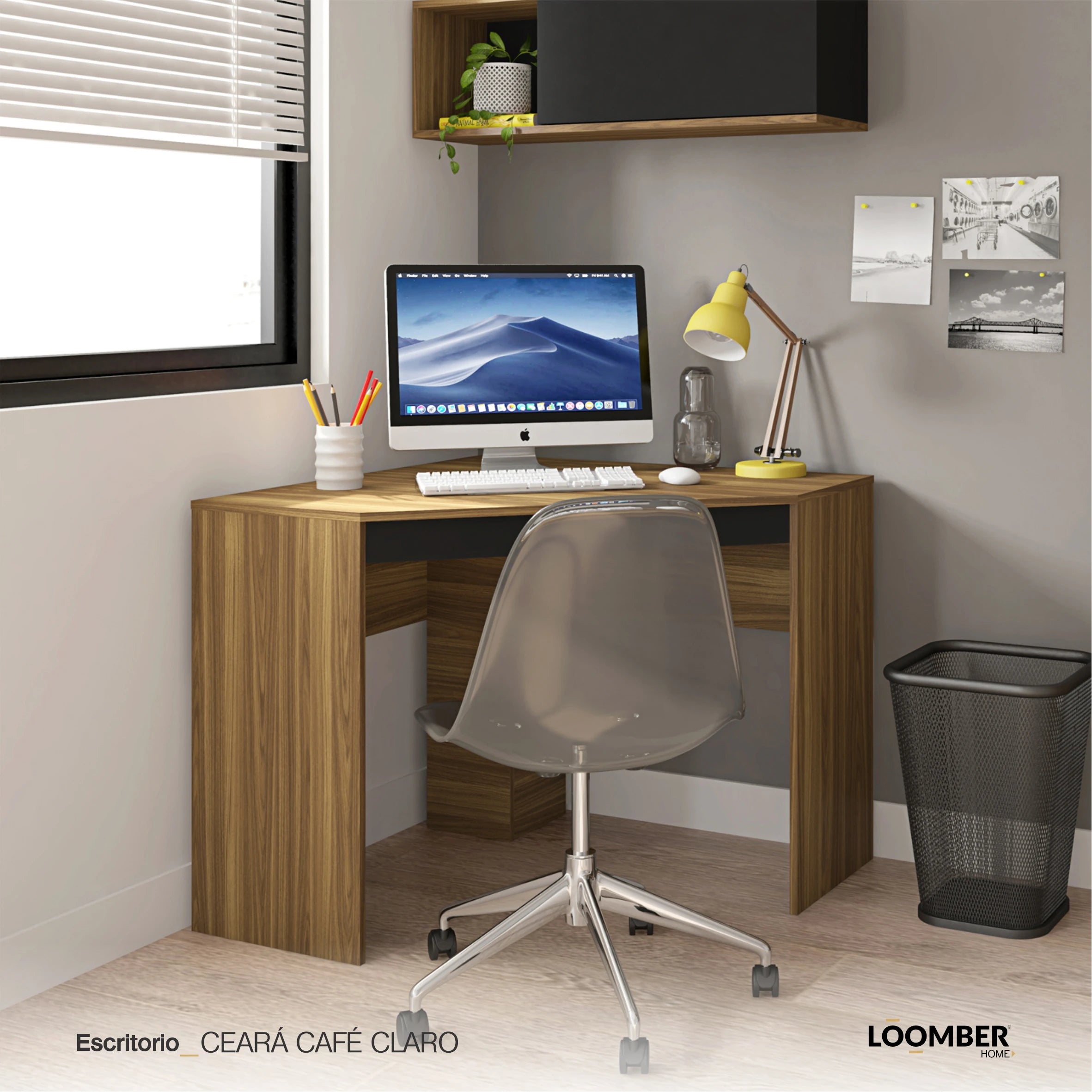 Escritorio Ceará Café Claro Loomber
