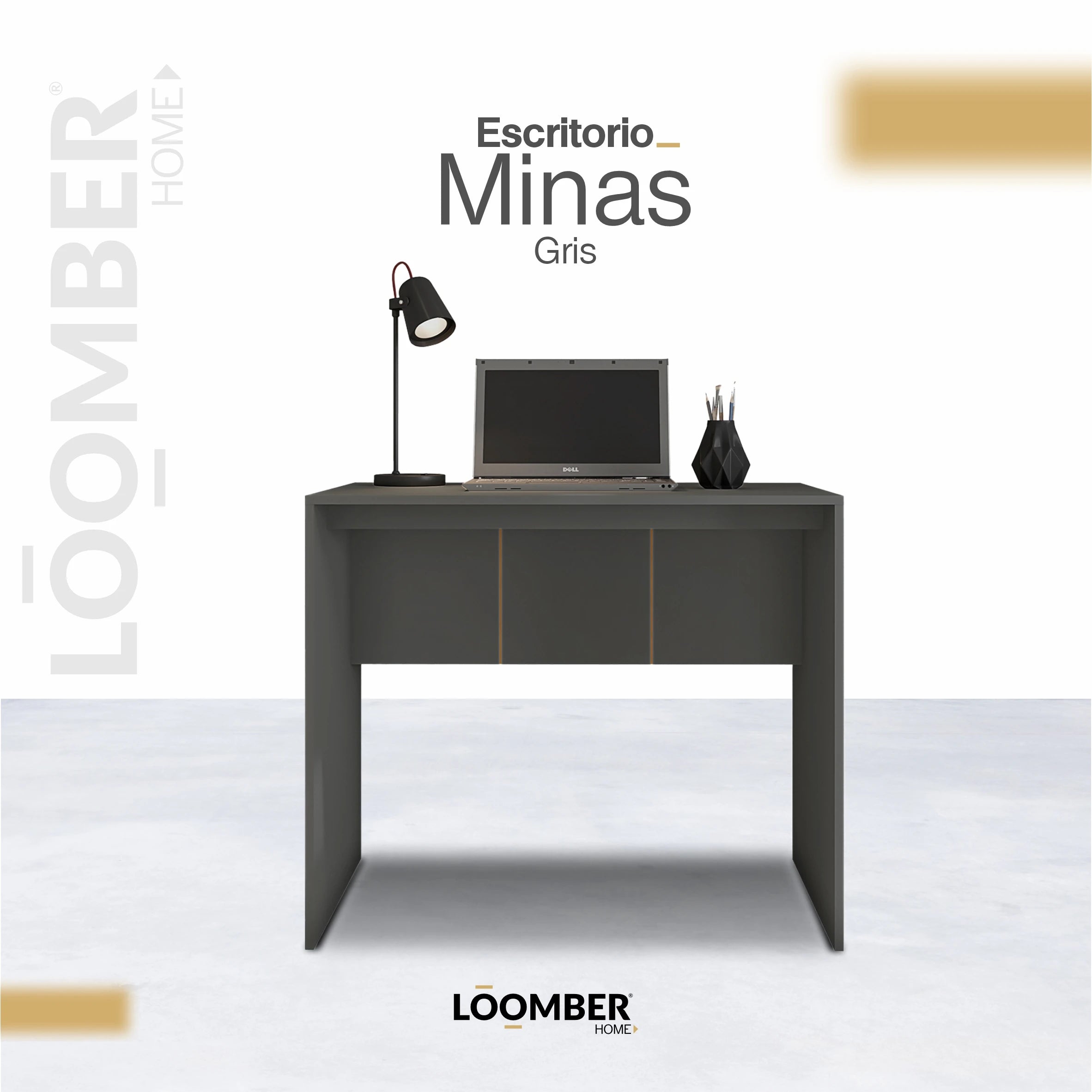 Escritorio Minas Gris Loomber