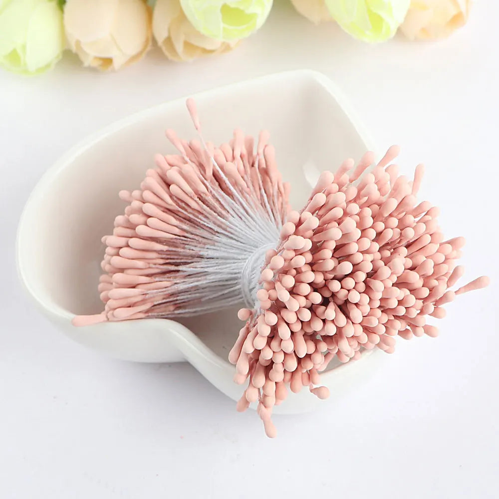 corona de flores artificiales DIY