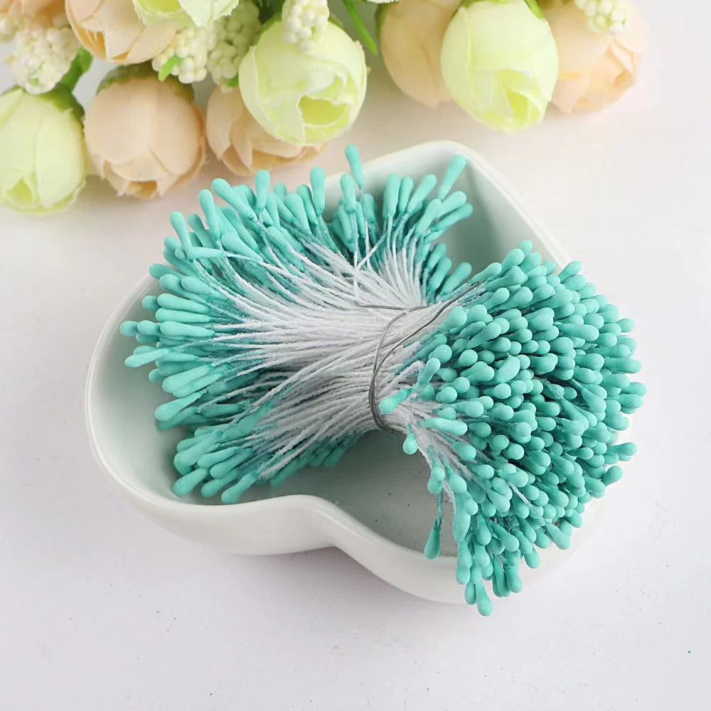 corona de flores artificiales DIY